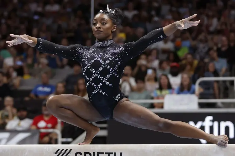 Simone Biles pone en duda si disputará los Juegos Olímpicos de Los Ángeles 2028