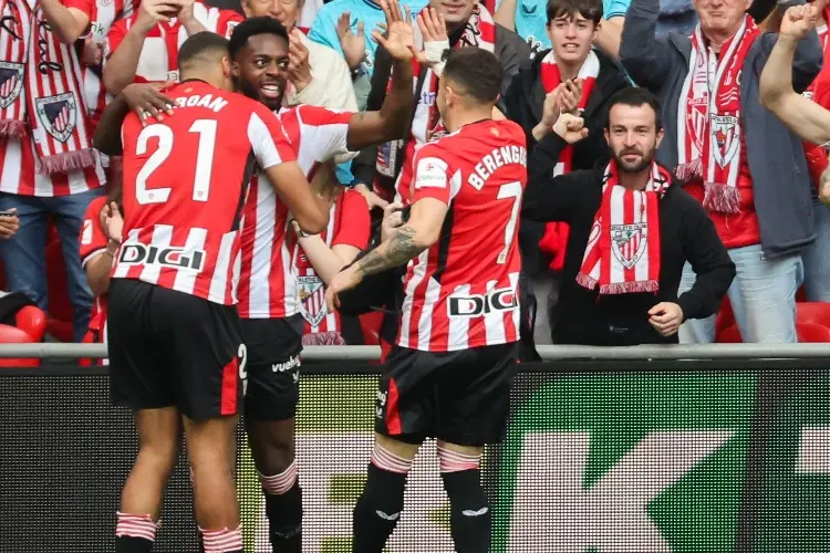 Athletic de Bilbao se mantiene en puestos de Champions League
