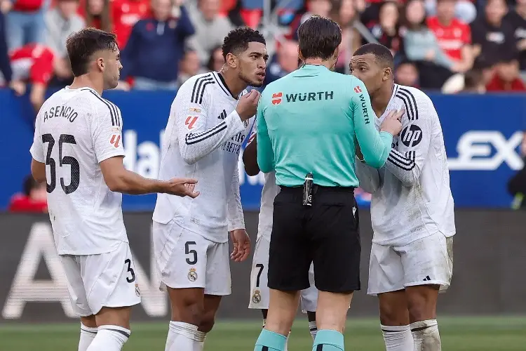 Estas son las razones del enojo del Real Madrid contra los árbitros