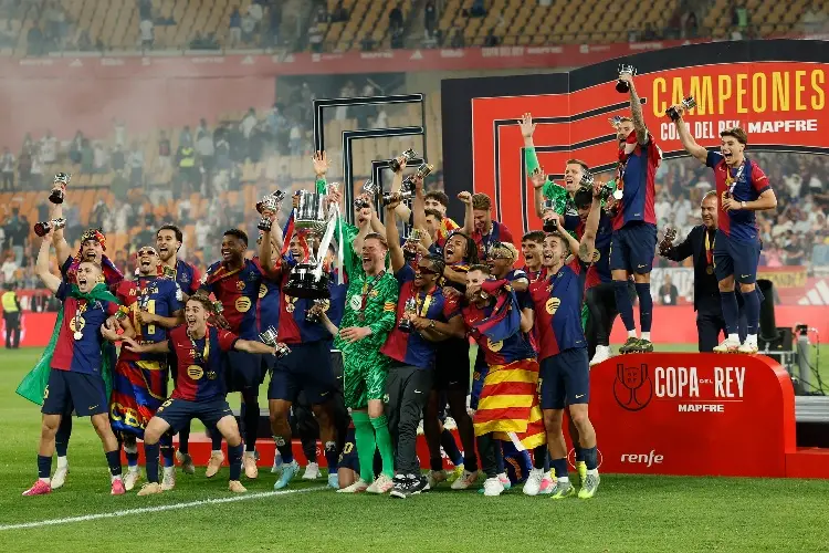 ¡Barcelona acaba con el Madrid y es el campeón de la Copa del Rey!