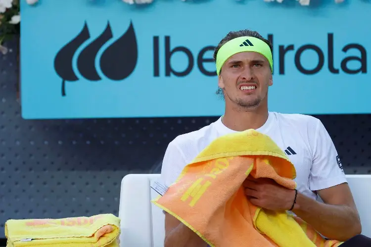 Zverev sometido y eliminado en Madrid 
