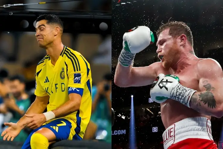 'Canelo' duda de que Cristiano Ronaldo vaya a llegar a su pelea