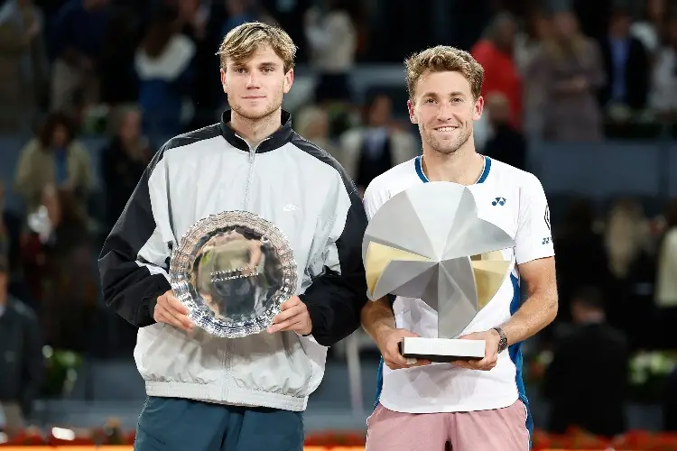 Casper Ruud se corona el Masters de Madrid
