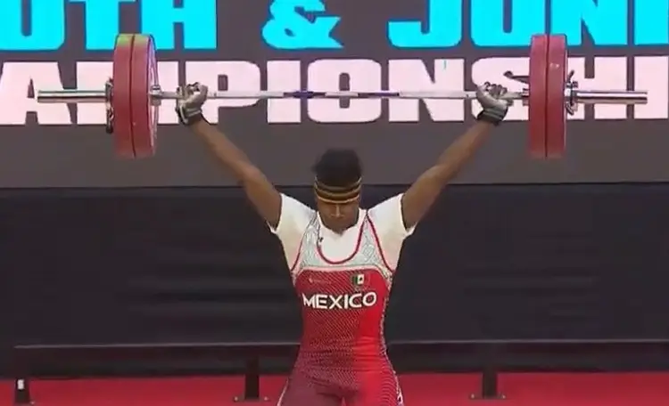 Mexicano José Mantilla gana medalla en el Mundial de Levantamiento de Pesas 