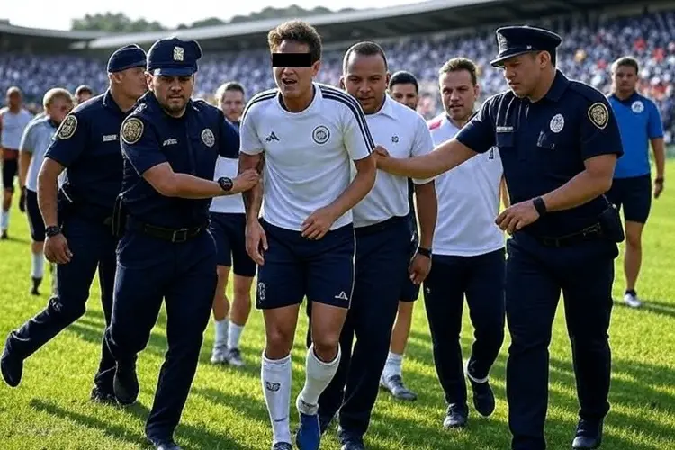 Arrestan a futbolista por insultos racistas en Brasil