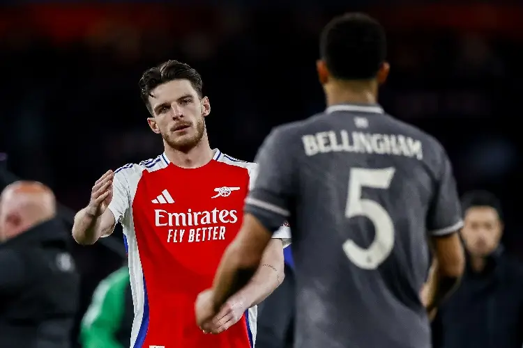 Declan Rice ve difícil marcar dos goles de nuevo como los que le hizo al Real Madrid