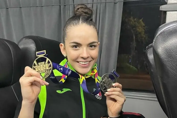 Veracruzana Mariola García lidera al equipo mexicano rumbo al Panamericano de Gimnasia de Trampolín