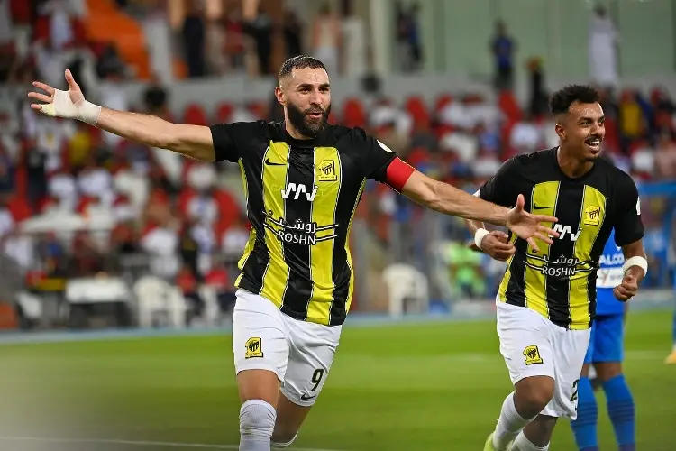 Cristiano Ronaldo y Al Nassr no pueden contra el Al Ittihad de Karim Benzema 