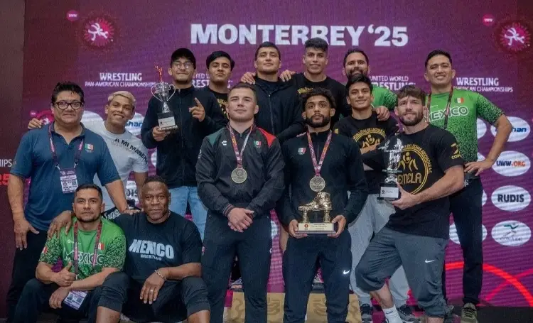 ¡Tremendo! México gana 16 medallas en el Campeonato Panamericano de Lucha 