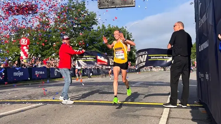 Atleta embarazada conquista los 21K y demuestra que todo es posible