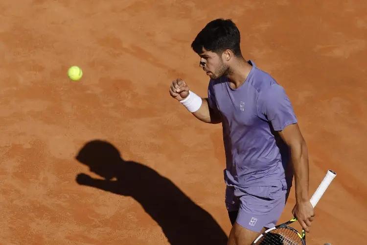 Alcaraz jugará su primera final en Roma