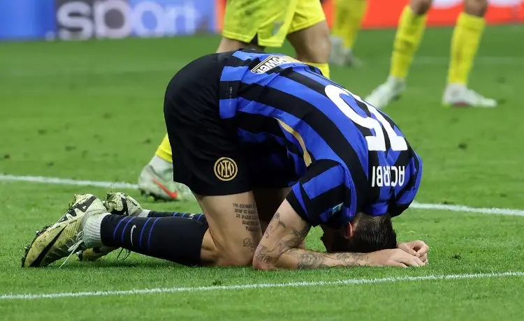 ¡Inter no aprovecha! Con un gol de último minuto, Lazio le empata al Inter de Milán