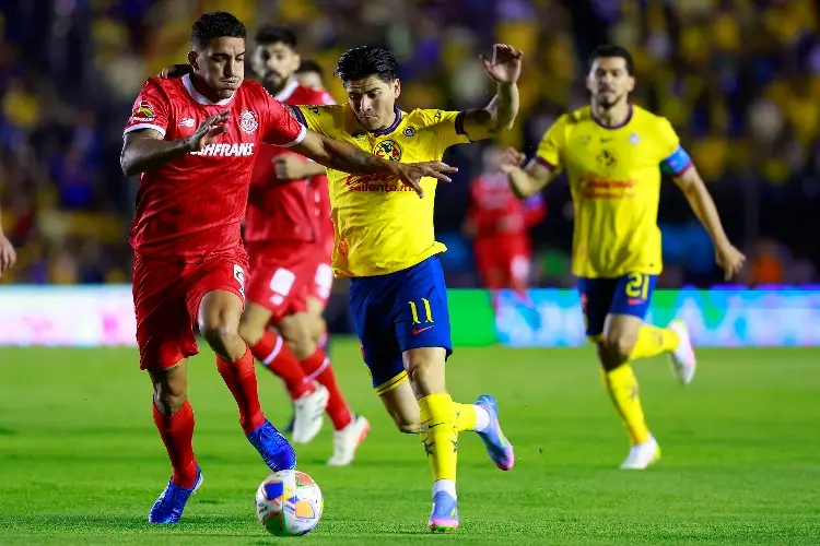 ¡No se hacen daño! América y Toluca empatan en la final de ida