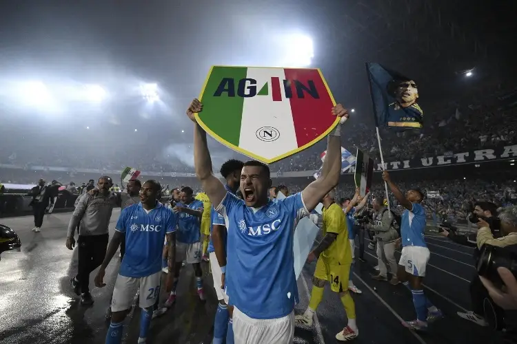 ¡Lo lograron! Napoli se corona campeón de la Serie A
