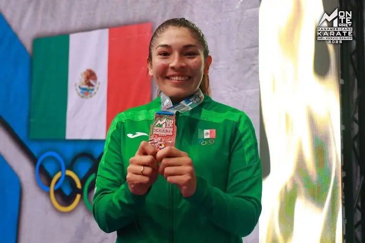 Mexicanos Guadalupe Quintal y Carlos Villarreal clasifican al Mundial de Karate