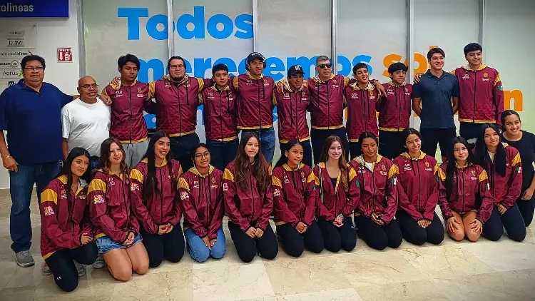 Delegación de Natación de Veracruz lista para brillar en la Olimpiada Nacional 