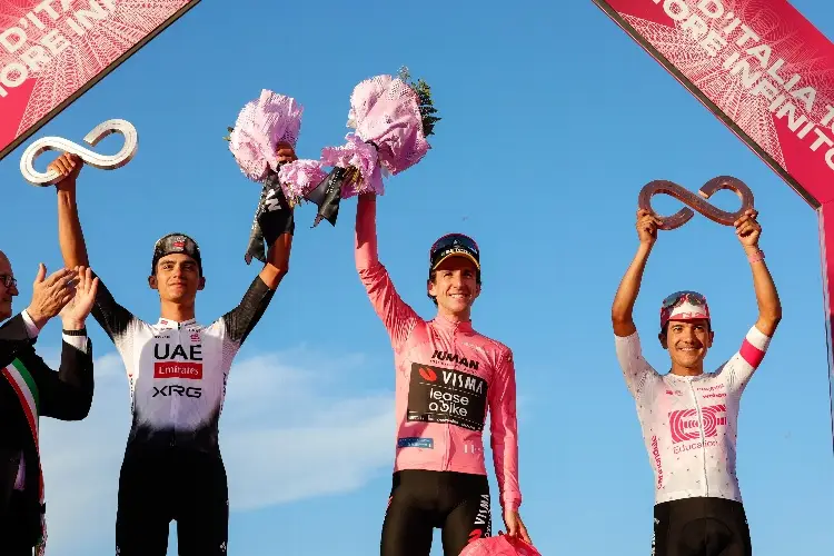 Las palabras de Isaac del Toro luego de terminar en segundo lugar del Giro de Italia