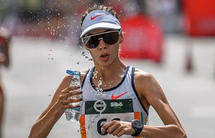 Mexicana Alegna González, gana Oro en caminata de 10km en Madrid