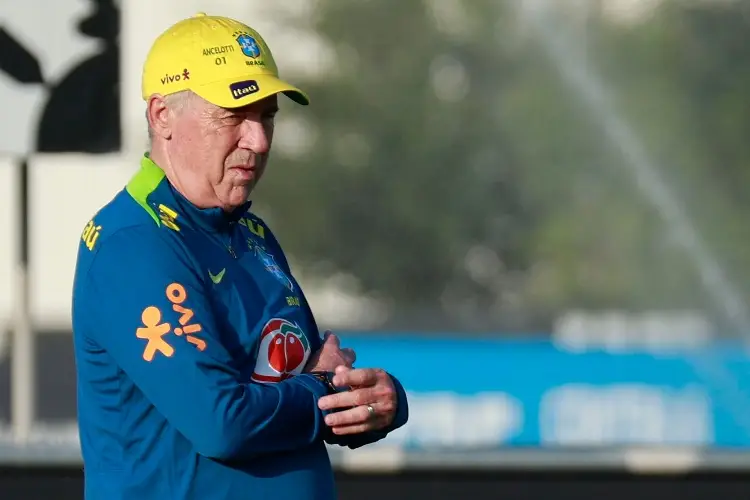 Carlo Ancelotti dirige su primer entrenamiento con la Selección de Brasil (VIDEO)  