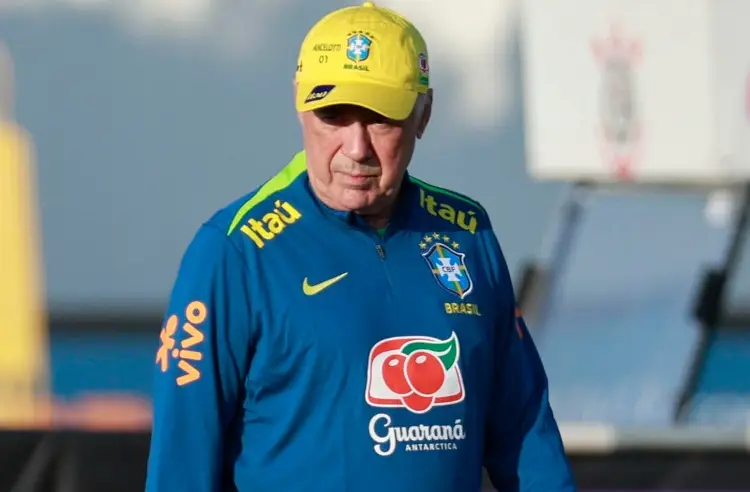 ¿Cuándo debuta Ancelotti como DT de Brasil?