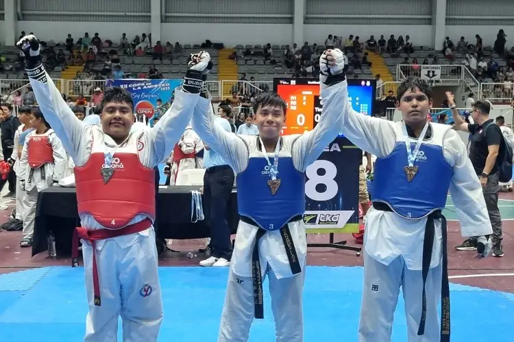 Veracruzanos brillan en la Copa de la Amistad 2025 de Taekwondo