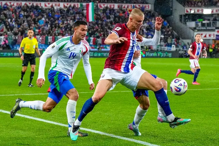 Noruega aplasta a Italia rumbo a la Copa del Mundo