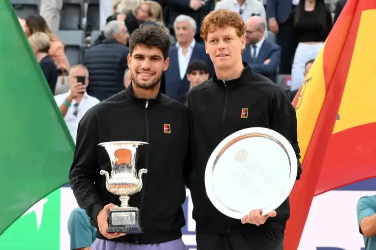 Carlos Alcaraz vs Jannik Sinner, todo listo para la Final de Roland Garros 