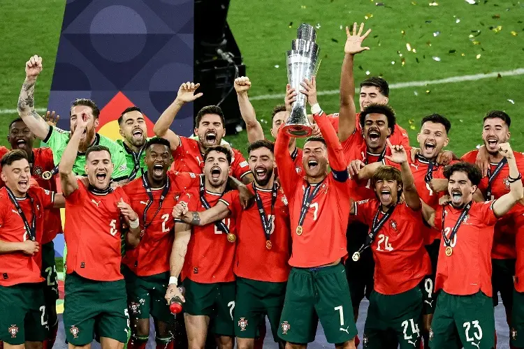 Esto dijo Cristiano Ronaldo tras coronarse campeón de la UEFA Nations League