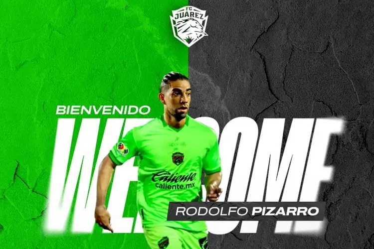 ¡Oficial! Rodolfo Pizarro es nuevo jugador de Juárez