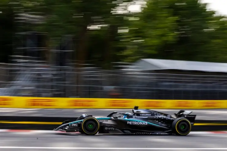 F1: George Russell es el más rápido en la segunda práctica libre del GP de Canadá 