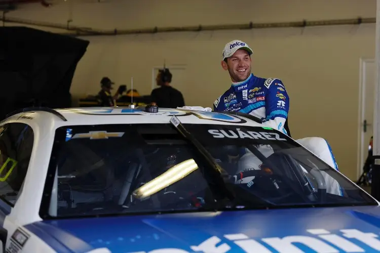Mexicano Daniel Suárez iniciará décimo en la histórica NASCAR Cup Series de la CDMX 