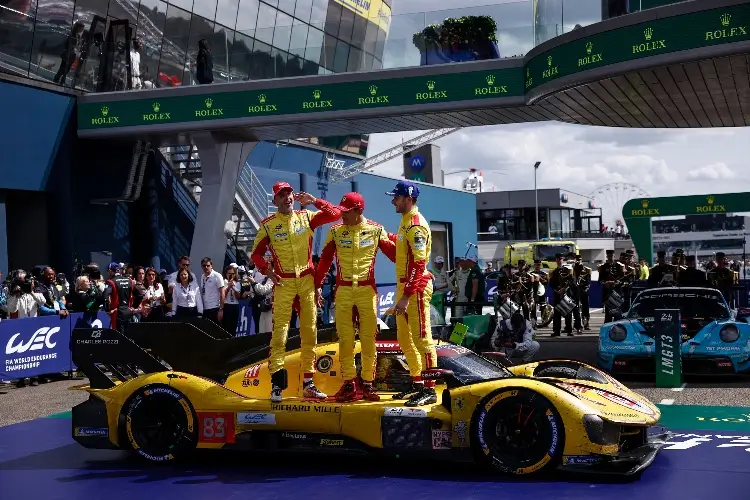 Ferrari 83 gana en Le Mans y extiende el dominio de la escudería italiana