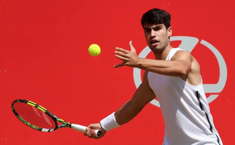 Alcaraz se alista para Wimbledon
