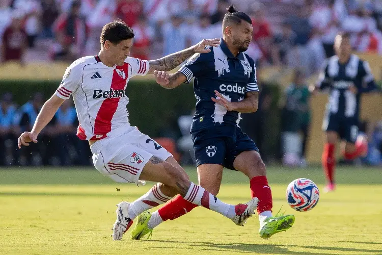 Rayados y River Plate se dan con todo, pero olvidan los goles