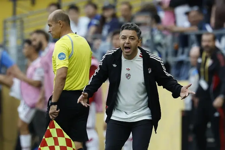 Gallardo revienta por eliminación de River en Mundial de Clubes