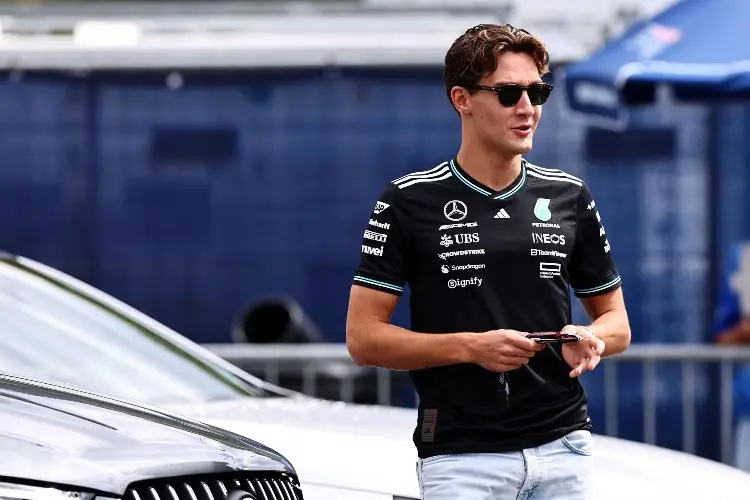 Russell domina el primer libre de Austria