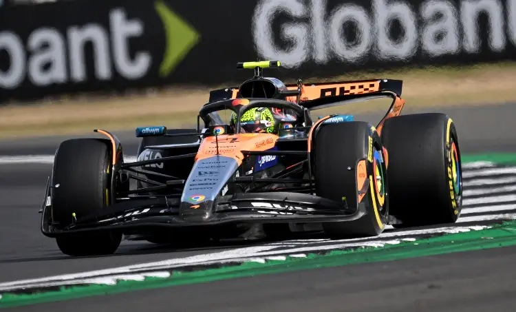 Norris lidera la segunda práctica libre del Gran Premio de Gran Bretaña