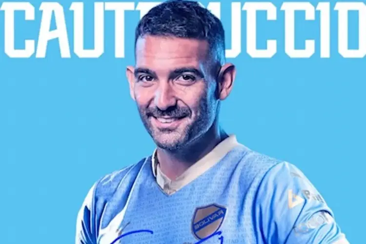 Martín Cauteruccio termina en el futbol de Bolivia