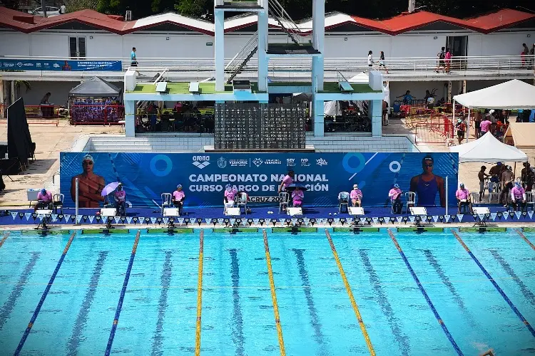 El Campeonato Nacional de Natación fue un éxito en Boca del Río 
