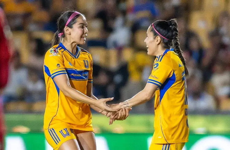 Tigres golea a Necaxa en la Liga MX Femenil 