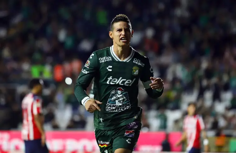 James Rodríguez sella triunfo de León ante las Chivas 