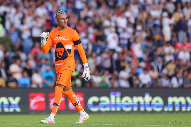 Keylor feliz por el debut con Pumas y ganar en Liga MX