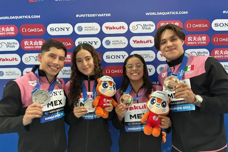 ¡Medalla para México en Mundial de Clavados!