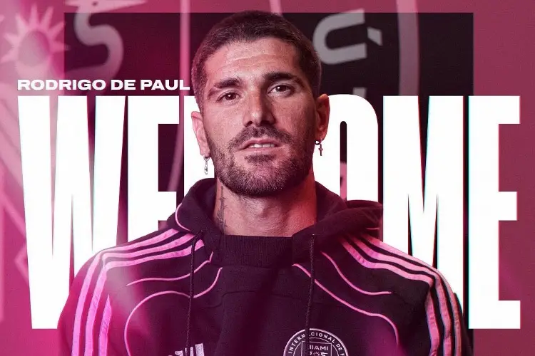 Rodrigo de Paul aún no cuenta con permiso para jugar con Inter Miami