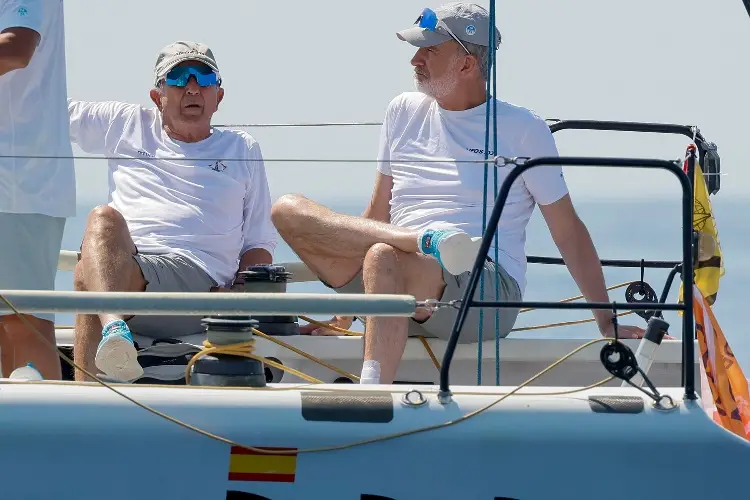 Rey Felipe VI casi pierde la vida a bordo de un velero (VIDEO)