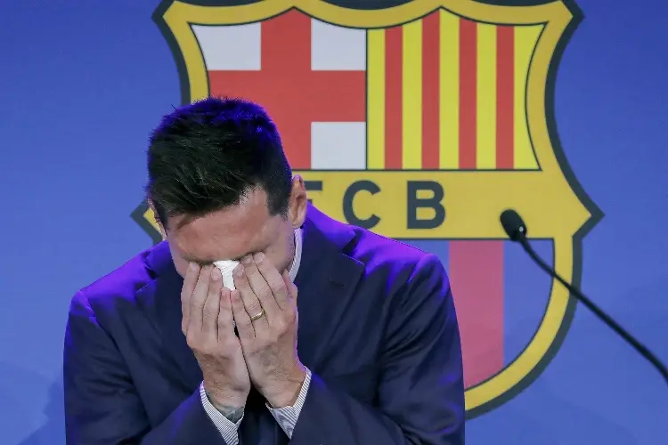 A cuatro años, de que Messi lloró en su salida del Barcelona