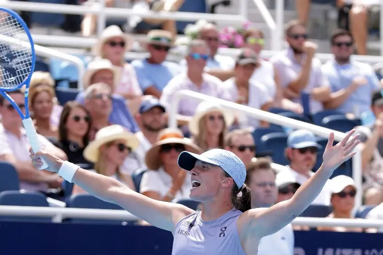 Iga Swiatek se mete a la final en Cincinnati