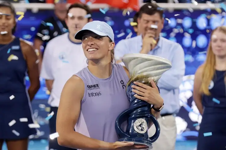 Iga Swiatek se consagra campeona en el Masters 1000 de Cincinnati 