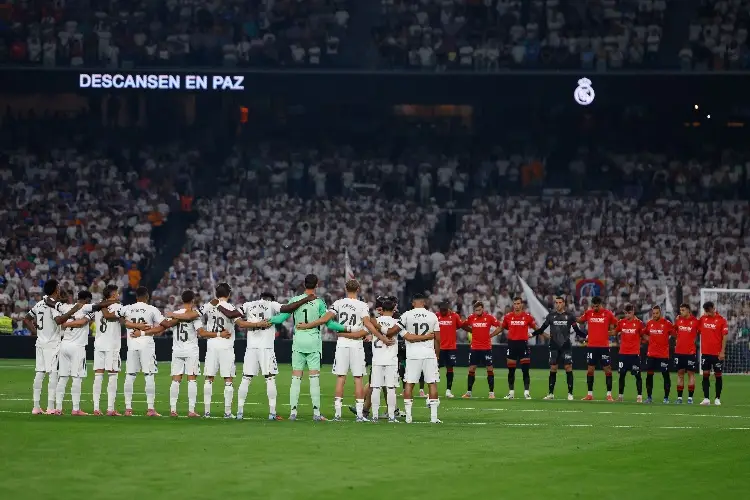 ¿Por qué hubo minuto de silencio previo al juego del Real Madrid?