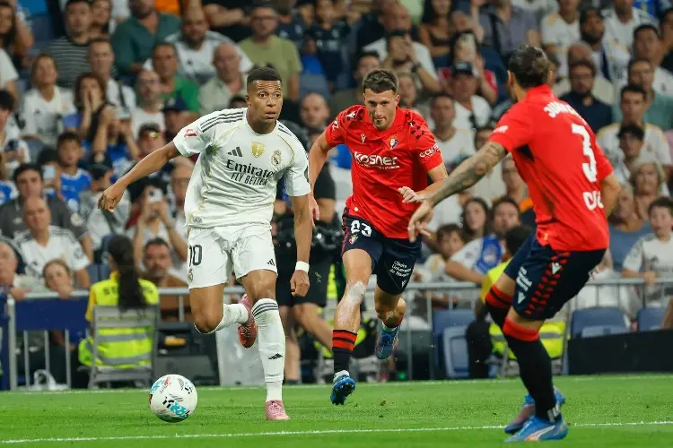 Mbappé anota y Real Madrid inicia con triunfo su camino en La Liga
